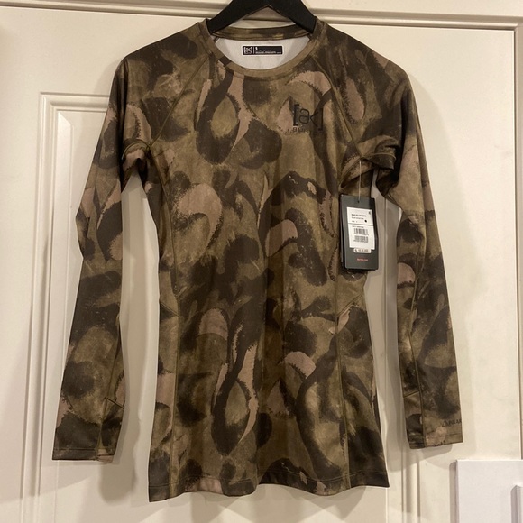 Women's Burton [ak] Helium Power Grid™ Base Layer Crewneck Top - Picture 1 of 5